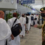 jemaah saat berada di bandara (foto: istimewa)